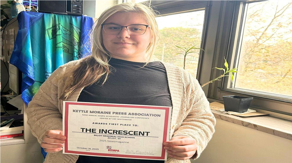  Photo of Grace Thompson, BMHS Student